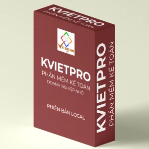 Phần mềm kế toán doanh nghiệp nhỏ và vừa KVIETPRO133X (máy đơn)
